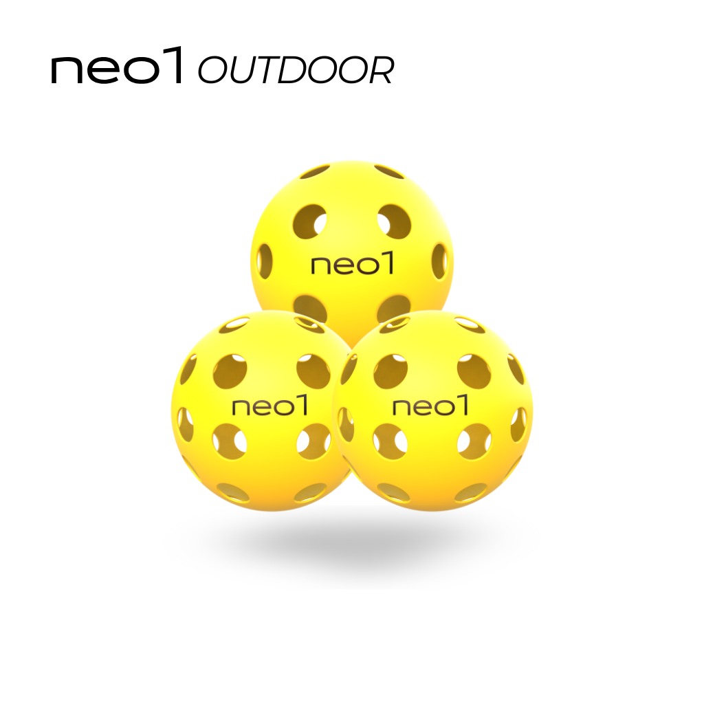 כדור פיקלבול חוץ | x3 neo1 Outdoor balls – jiru sport