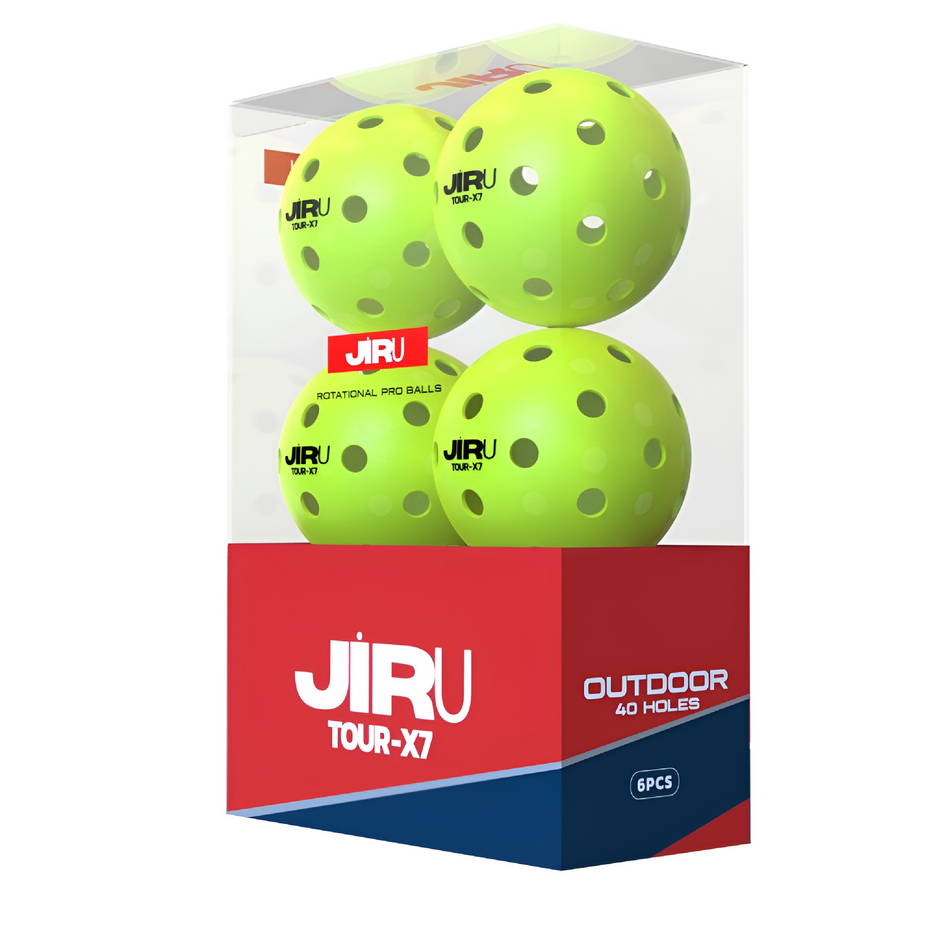  מארז 6 כדור פיקלבול חוץ | TOUR-X7 Rotational Pro